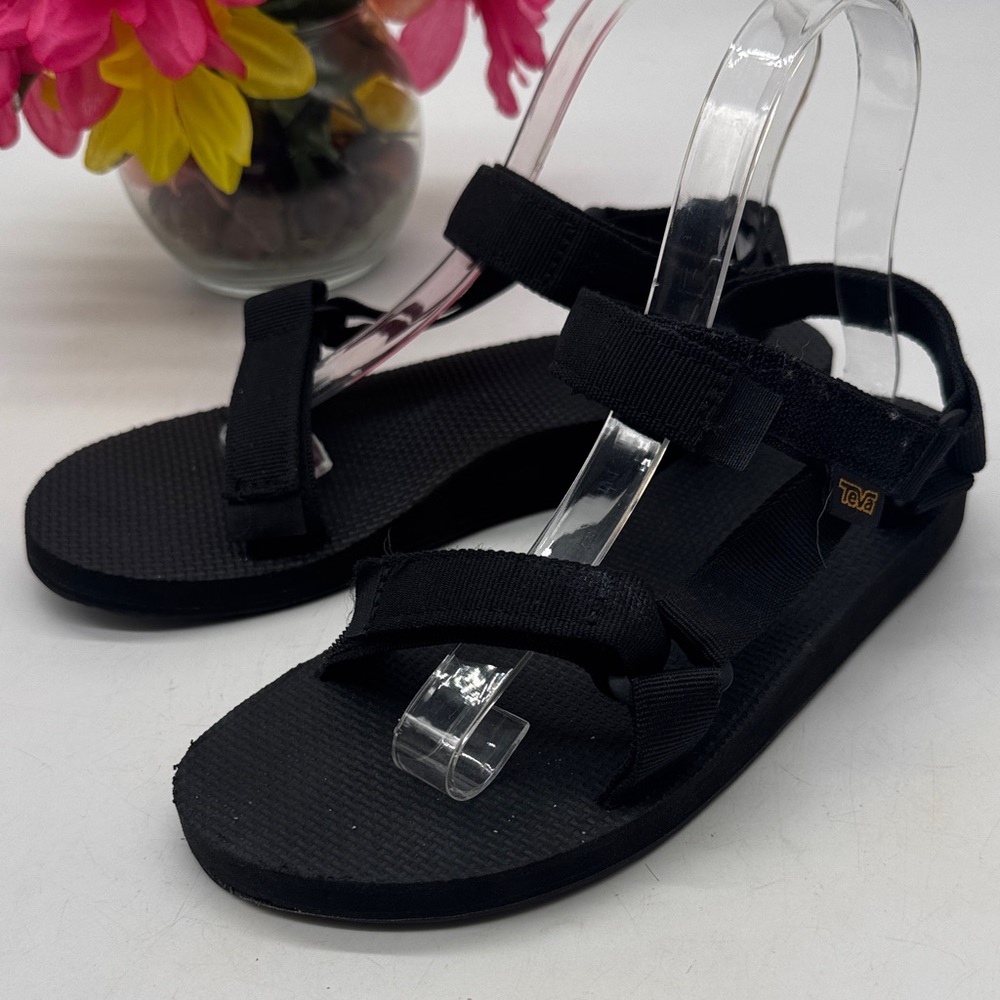 Teva Black Active Hiking Women's Sandals Size 5 KET9438D